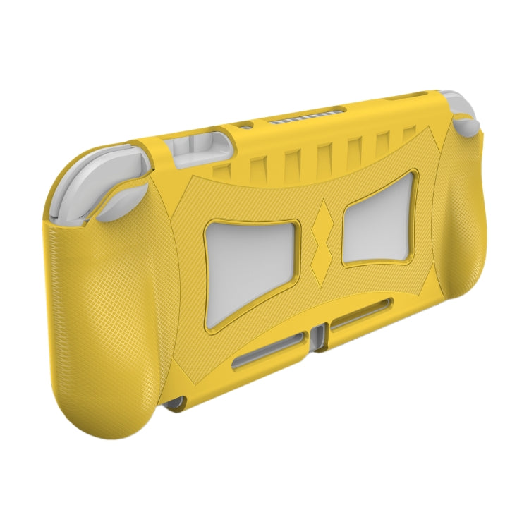 Housse de protection en TPU souple résistant aux chutes pour Nintendo Switch Lite (jaune)