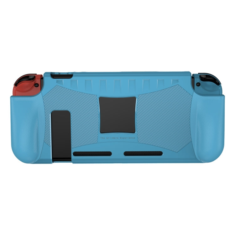 Drop Resistance Soft TPU Protective Shell For Nintendo Switch (Blue)