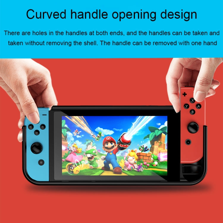 Housse de protection en TPU souple résistant aux chutes pour Nintendo Switch (jaune)