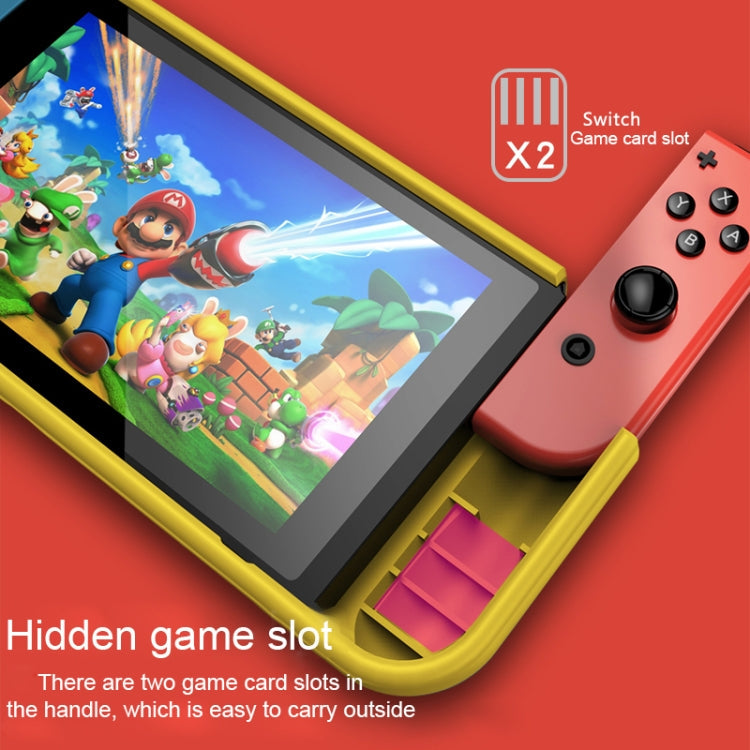 Housse de protection en TPU souple résistant aux chutes pour Nintendo Switch (jaune)