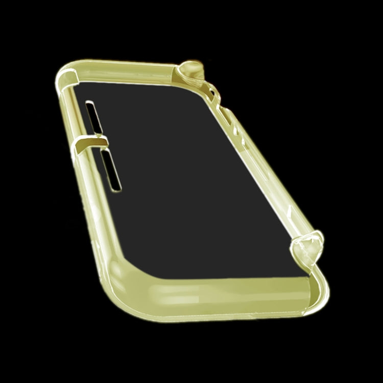Étui de protection en TPU souple transparent résistant aux chutes pour Nintendo Switch Lite (jaune)