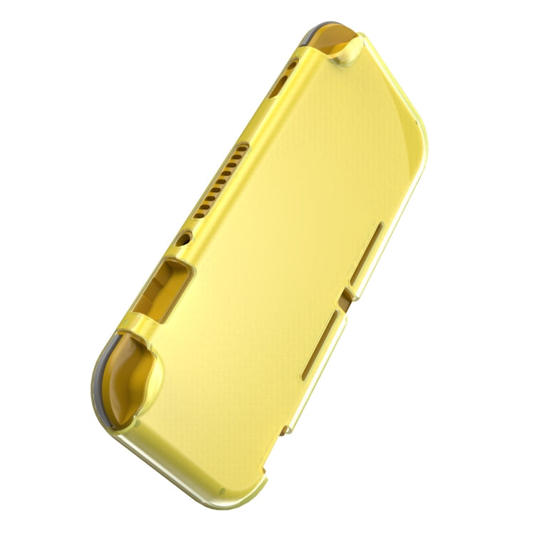 Resistencia a la caída Protectora suave TPU transparente Para Nintendo Switch Lite (Amarillo)