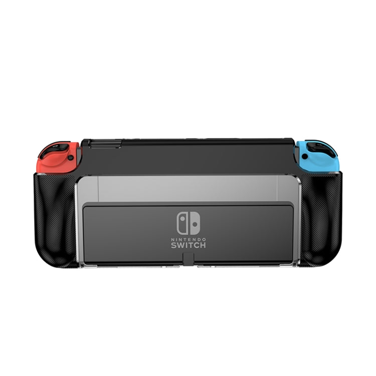 Coque de protection TPU + PC pour Nintendo Switch Oled (Noir)