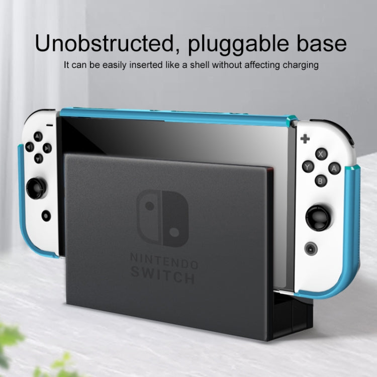 TPU + PC Protective Case For Nintendo Switch Oled (Black)