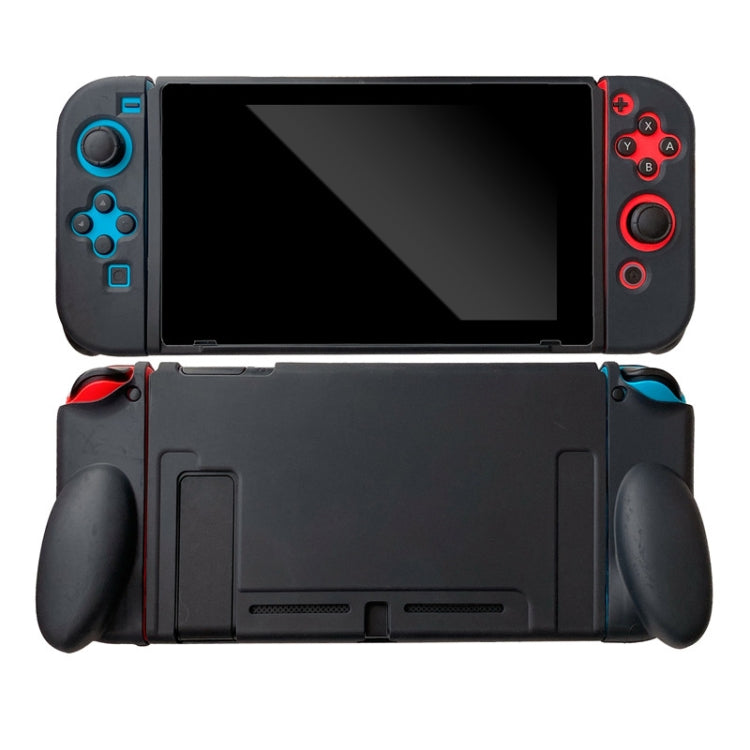 For Nintendo Switch Color Pure TPU Shockproof (Black)
