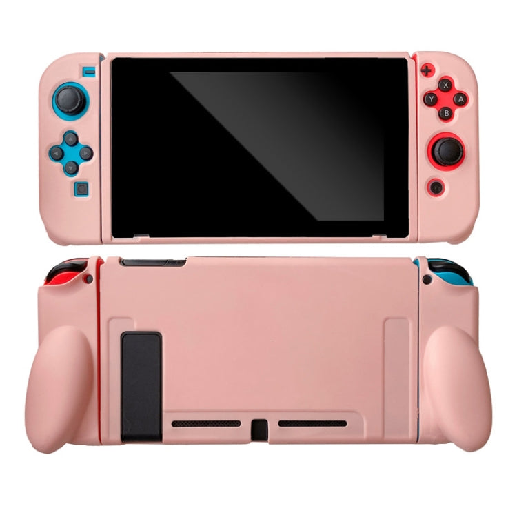 For Nintendo Color Pure Color Shockproof TPU Case (Pink)