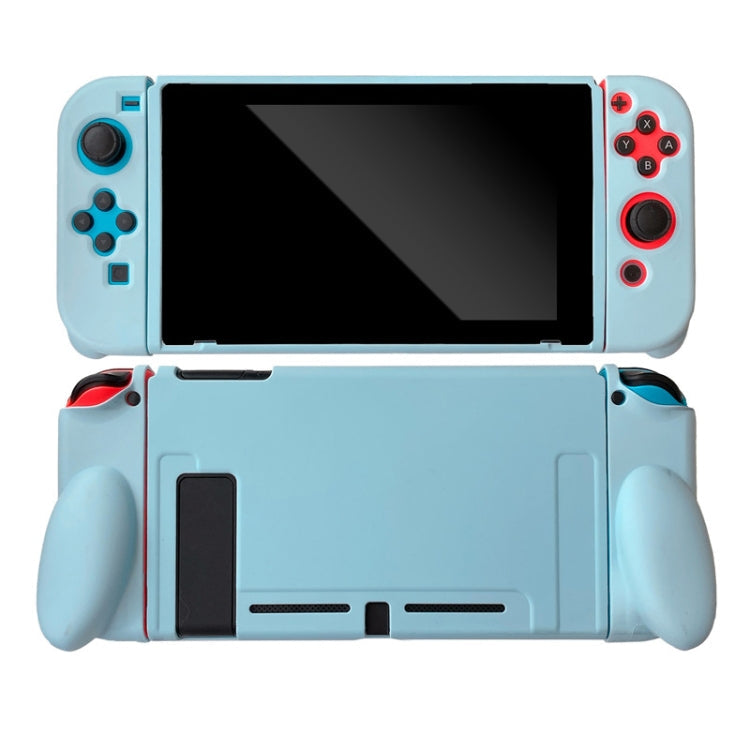 For Nintendo Switch Color Pure TPU Shockproof (Blue)