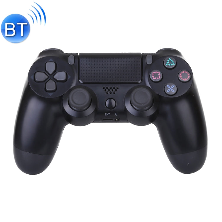 Contrôleur de jeu sans fil Bluetooth avec bouton flocon de neige pour Sony PS4 (noir)