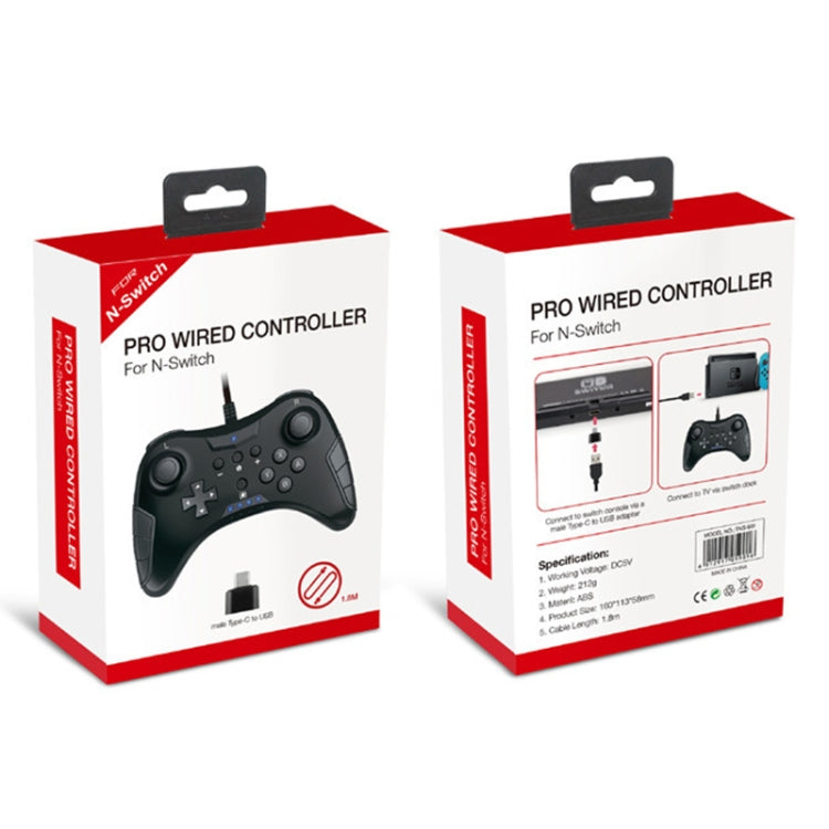 Controlador de mango de juego con Cable TNS-901 2 en 1 Para Nintendo Switch Pro