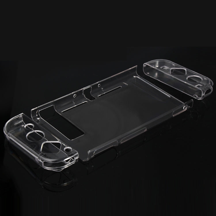 TNS-1710 Estuche rígido de Cristal 4 en 1 Para Nintendo Switch Body y Gamepad (transparente)