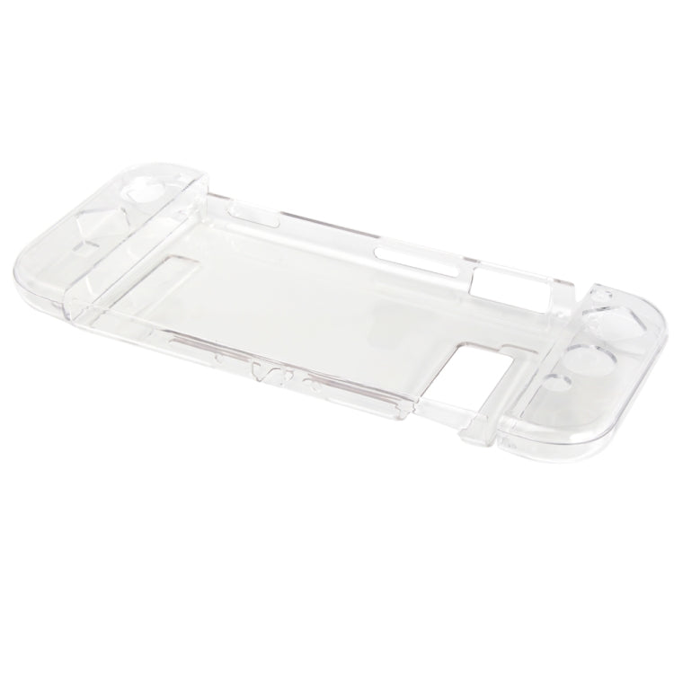 TNS-1710 4 en 1 Crystal Hard Case pour Nintendo Switch Body et Gamepad (Transparent)