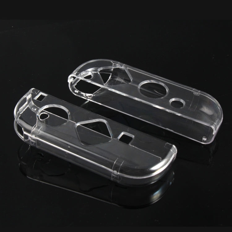 TNS-1710 4 in 1 Crystal Hard Case For Nintendo Switch Body and Gamepad (Transparent)