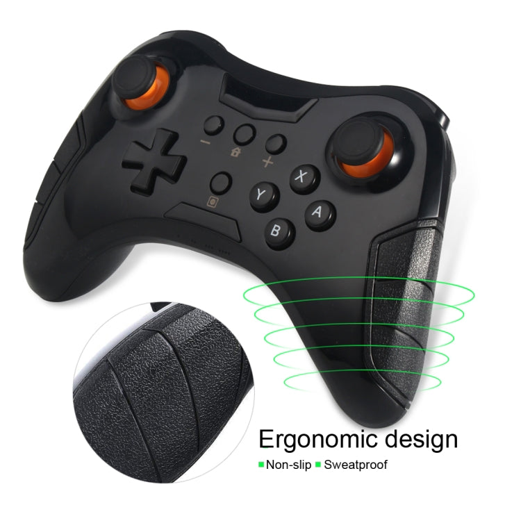 DOBE TNS-1724 Interruptor somatoSensorial Inalámbrico de 6 ejes Control remoto Joystick Gamepad Para Nintendo Switch (Negro)