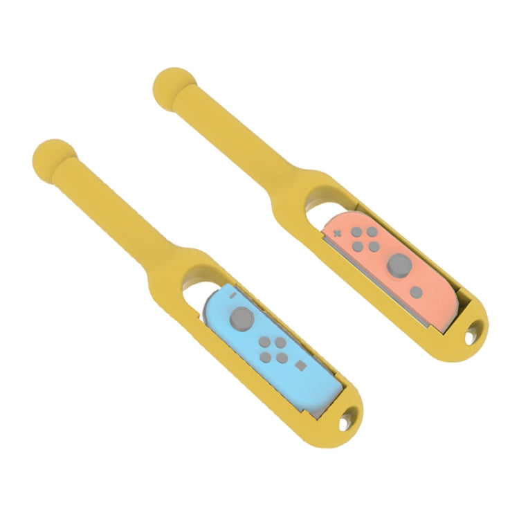 2pcs DOBE TNS-1842 Handle Stand Drumstick with Wrist Strap for Nintendo Switch Joy-con Battery Games