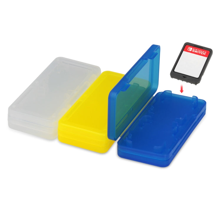 DOBE TNS-1846 Caja de almacenamiento de Tarjetas 2 en 1 + Kits de Tapas de hongos Para Nintendo Switch