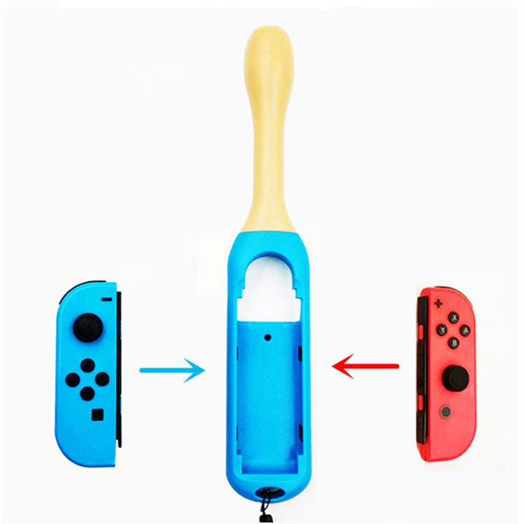 2 Stück Drumstick-Griff mit Handschlaufe für Nintendo Switch Joy-con