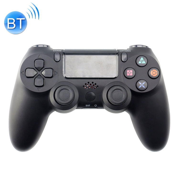 Contrôleur de poignée de jeu Bluetooth sans fil pour PS4 (noir)