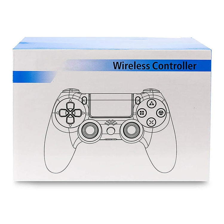 Manette de jeu Bluetooth sans fil pour PS4 (Blanc)