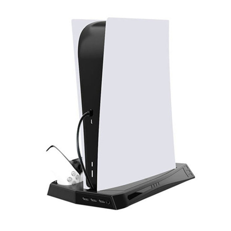 KJH P5-010 Vertical Charging Stand with Cooling Fan For PS5 / UHD