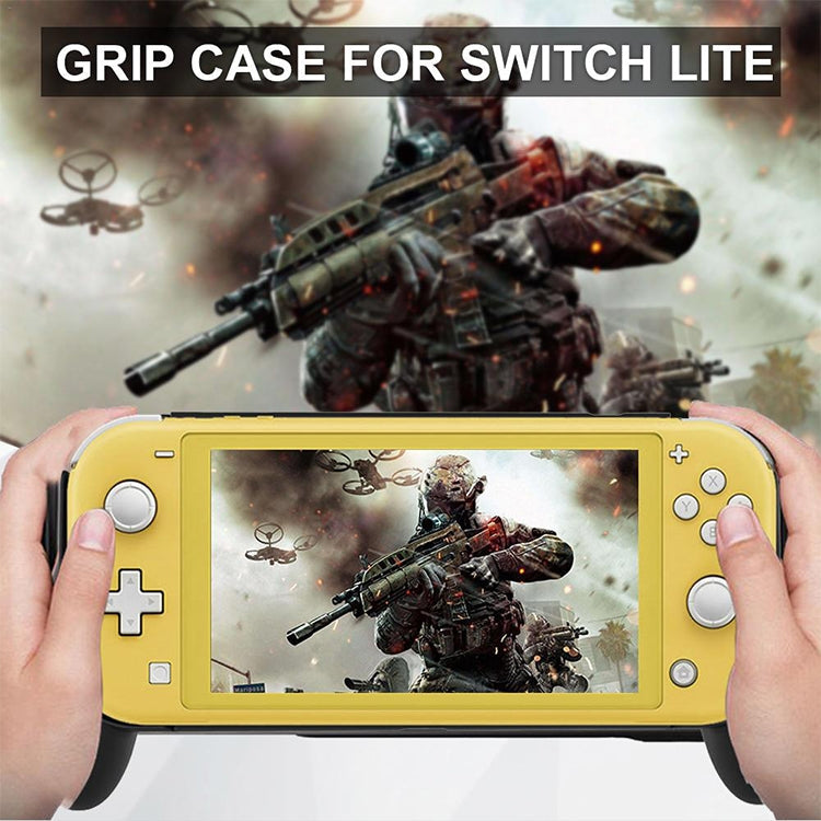 JYS Game Machine Anti-slip Stand Protective Case for Switch Lite (Grey)