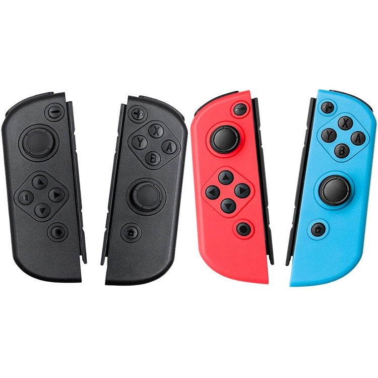 Left and Right Bluetooth Wireless Gamepad Joypad Game Controller For Switch (Blue+Red)