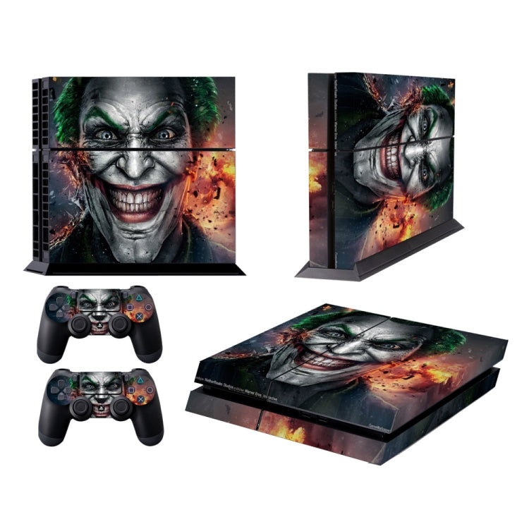 Bucky Clown Pattern Fashion Color Protective Film Sticker For Sony PS4