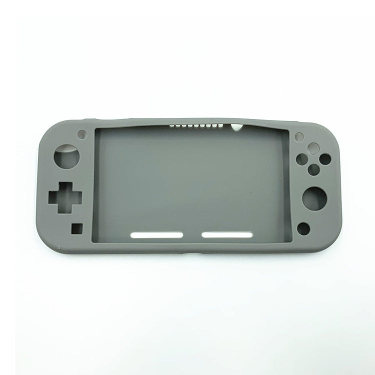 Coque de protection en silicone à couverture complète pour console de jeu pour Nintendo Switch Lite / Mini (gris)