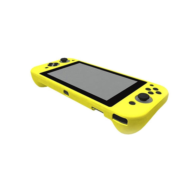 Full Coverage Silicone Protective Case For Game Console For Nintendo Switch Lite / Mini (Yellow)
