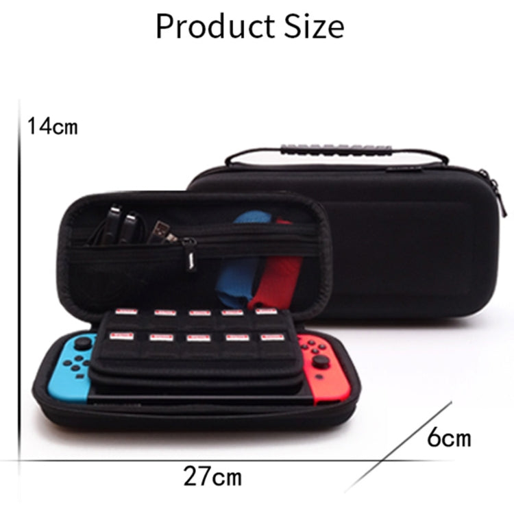 GHKJOK GH1739 EVA Housses rigides portables pour Nintendo Switch (Noir)