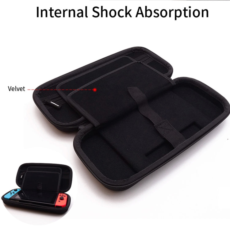 GHKJOK GH1739 EVA Portable Hard Cover Cases for Nintendo Switch (Black)