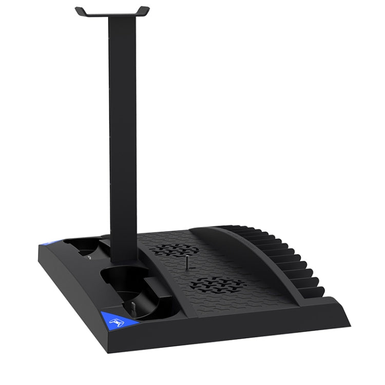 Base de Carga del ventilador de enfriamiento multifuncional del Soporte vertical del juego 6 en 1 de iPega Para PS5