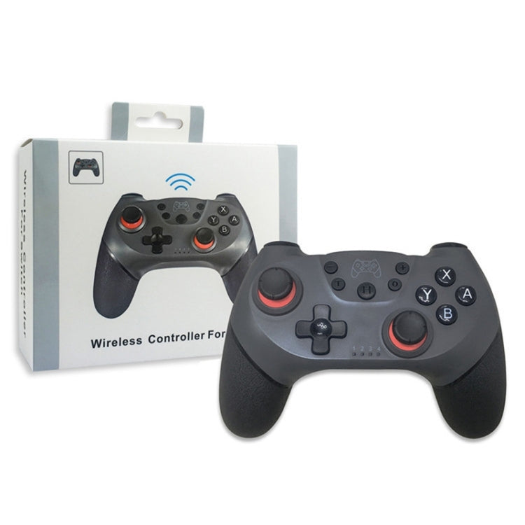 Controlador de juegos Bluetooth Joypad Gamepad de 6 ejes Para Switch Pro (Gris)