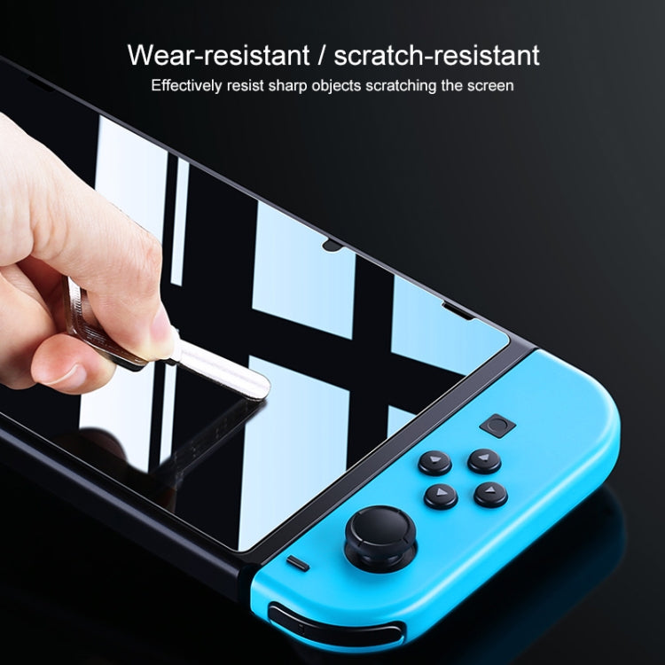50 Pieces Anti-scratch Tempered Glass Screen Film For Switch Lite