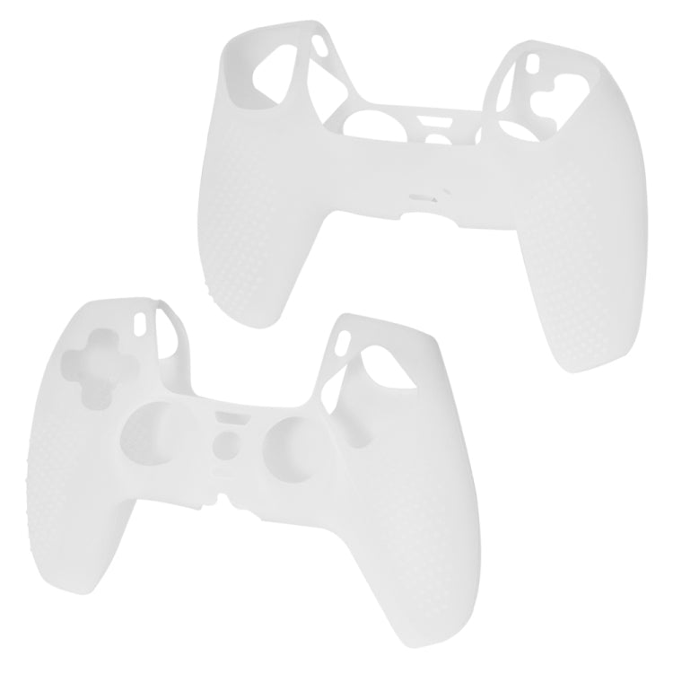 Soft Silicone Protective Case For PS5 Controller (White)