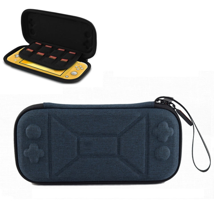 Étui de protection pour boîte de rangement pour console de jeu pour Nintendo Switch Lite (bleu)