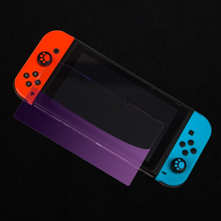 Film de verre trempé pour Game Machine Purple-ray 9H pour Switch Lite