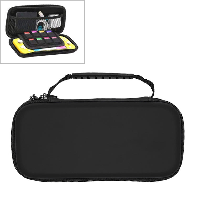 Étui de protection portable pour sac de rangement pour machine de jeu EVA pour Switch Lite (noir)