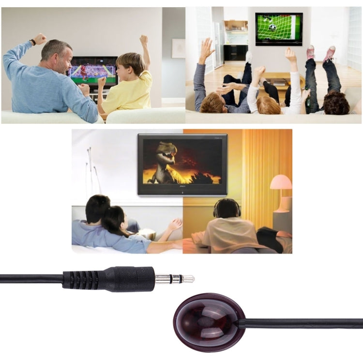 1m infrarouge IR TV HDMI télécommande émetteur récepteur câble d'extension adaptateur de câble 3.5mm (pour S-PC-1247)