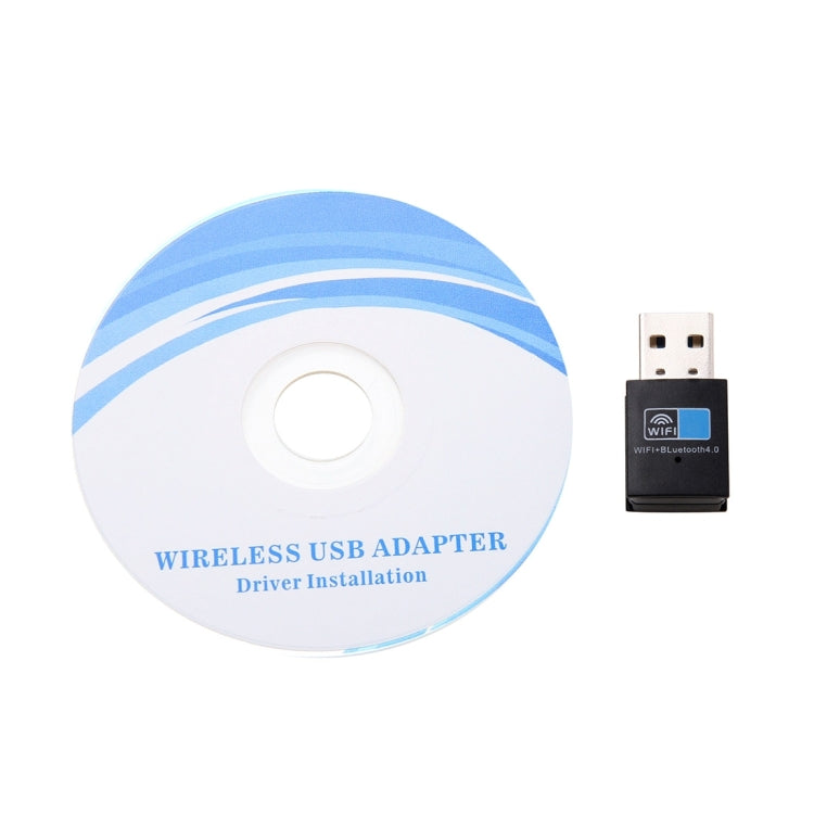 Adaptateur sans fil 2 en 1 Bluetooth 4.0 + 150Mbps 2.4GHz USB WiFi
