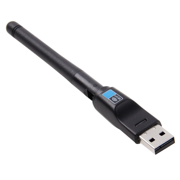 Adaptador Inalámbrico 2 en 1 Bluetooth 4.0 + 150Mbps 2.4GHz USB WiFi con Antena externa 2D1