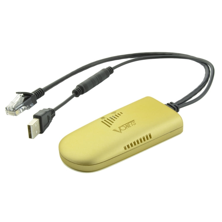 VONETS VAP11G-500 High Power CPE 20dbm Mini WiFi 300Mbps Bridge WiFi Repeater Wireless Signal Amplifier Outdoor Point-to-Point Without Withdrawal (Gold)
