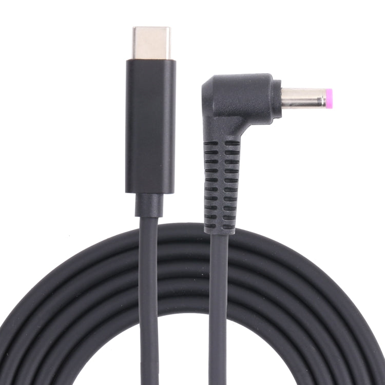 Câble adaptateur 4,8 x 1,7 mm mâle vers USB-C / Type C / Type C Longueur du câble : 1,8 m