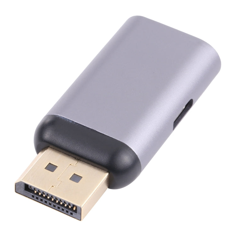 2 en 1 4K 60Hz DP Mâle vers USB-C / Type-C Charge + Adaptateur USB-C / Type-C Femelle
