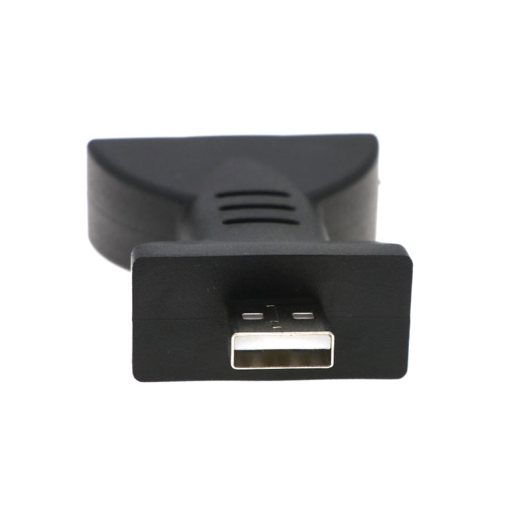 Adaptateur audio vidéo plaqué or USB 2.0 mâle vers 3 RCA convertisseur de composants AV