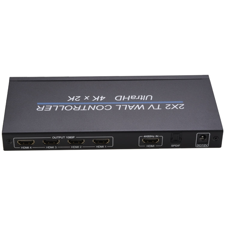 BT14 Ultra HD 4K x 2K 2x2 HDMI TV Controlador de pared de Pantalla múltiple Procesador de empalme