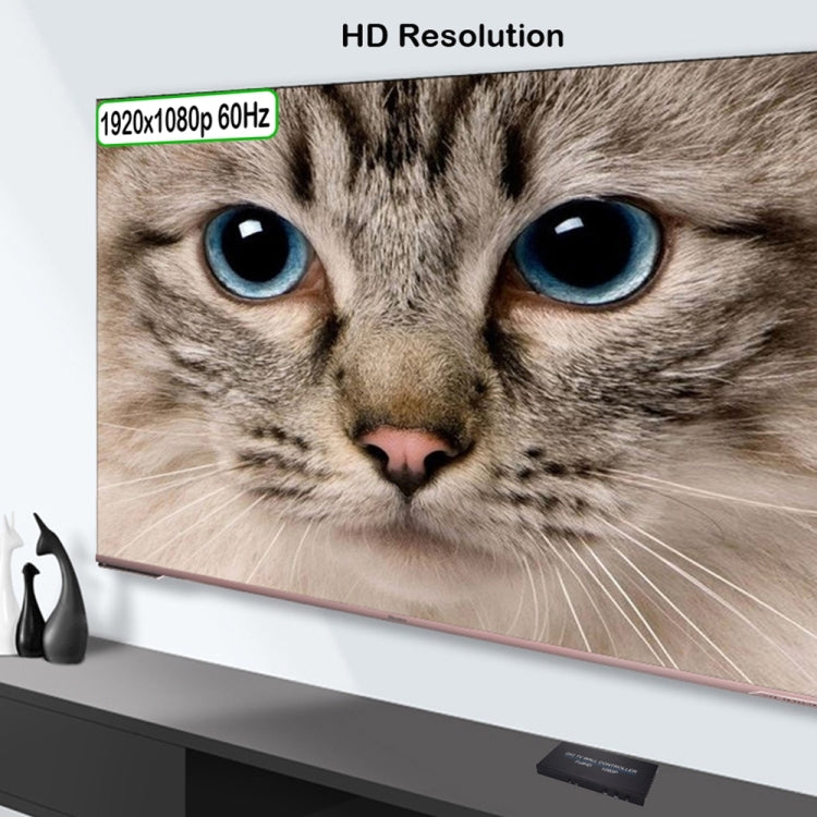 BT14 Ultra HD 4K x 2K 2x2 HDMI TV Controlador de pared de Pantalla múltiple Procesador de empalme