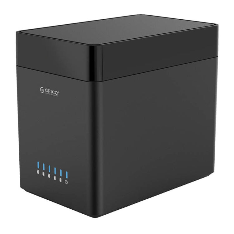 ORICO DS500U3 3.5 Inch 5 Bay Magnetic Type USB 3.0 Hard Drive Enclosure with Blue LED Indicator