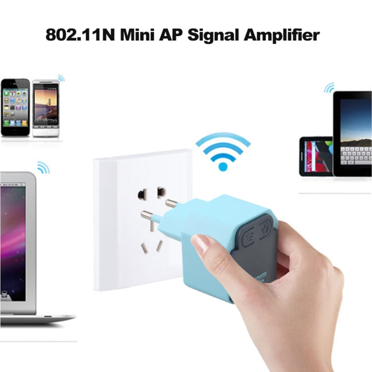 300Mbps Wireless WiFi Range Repeater/AP Signal Booster EU Plug