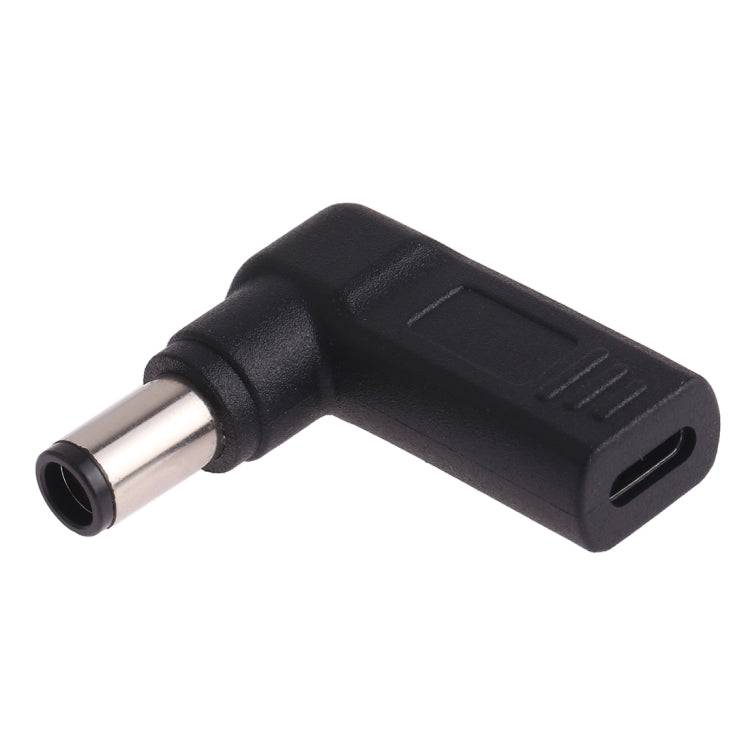 USB-C Type-C to 7.4X5.0mm Male Plug Elbow Adapter Connector For Dell Laptop Notebooks