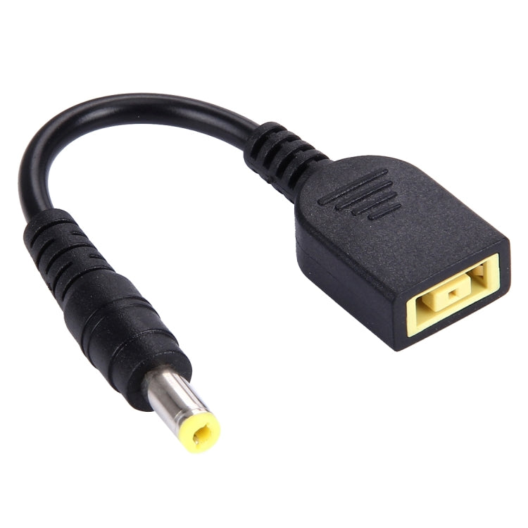 Big Square Female (First Generation) to 5.5x2.5mm Male Interfaces Power Adapter Cable For Laptop Notebook Length: 10cm